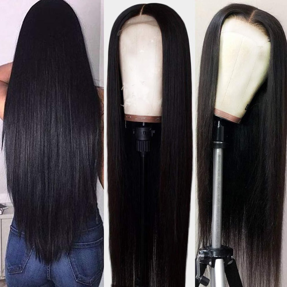 Transparent Straight Lace Front Wigs